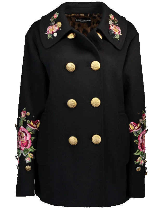 Shop Now and Save!Embroidered Coat