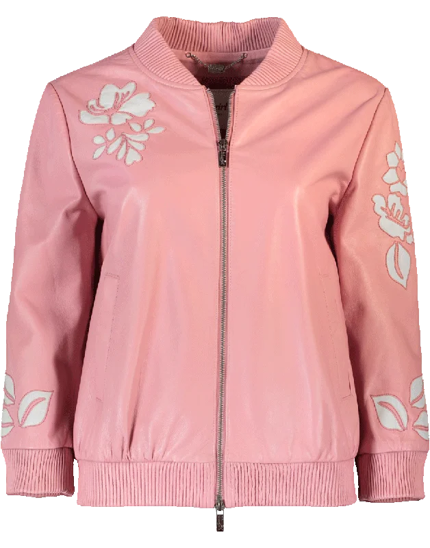 Sale Alert – Get Ready to Shop!Emroidered Leather Jacket