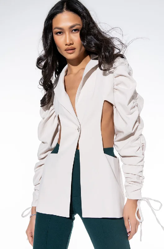 Steals and Deals Await!EXTREME CUT OUT SPRING SETTER BLAZER