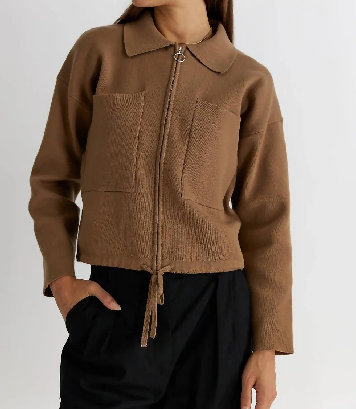 Your Discount is Waiting!Flor Jacket In Khaki