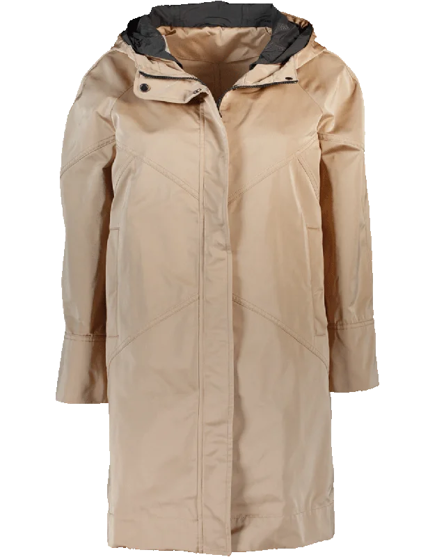 Your Favorite Items on Sale Now!Geometric Stitching Hooded Coat