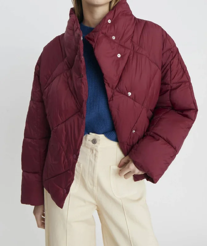 Bigger Savings, Better Shopping!Giglia Jacket In Wine