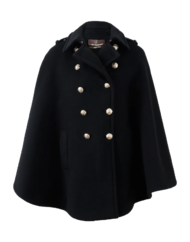 Get the Best for Less!Gold Button Cape