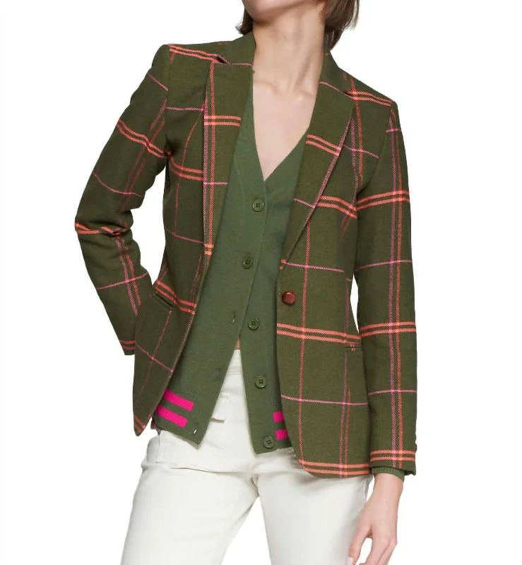 Limited-Time Price Drop!Hannah Blazer In Green