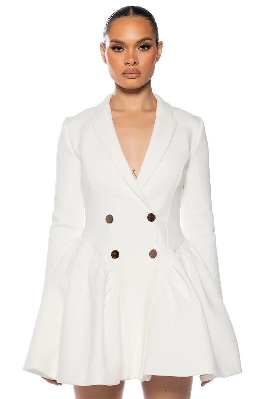 Your Shopping Spree Starts Here!HBIC BLAZER MINI DRESS