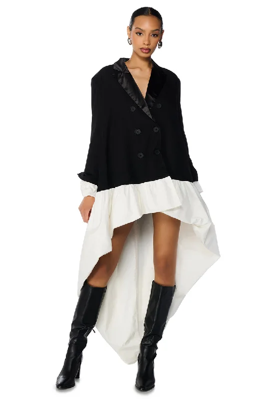 Best Deals Just for You!HERE FOR IT HIGH LOW OVERSIZED BLAZER DRESS