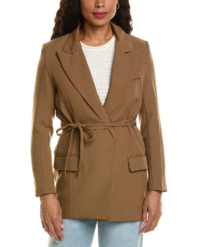 Your Wallet Will Thank You!HL Affair Tie Waist Blazer