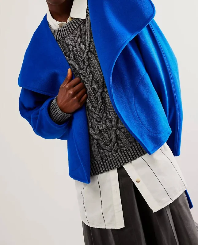 Sale Alert – Get Ready to Shop!Mina Jacket In Cobalt