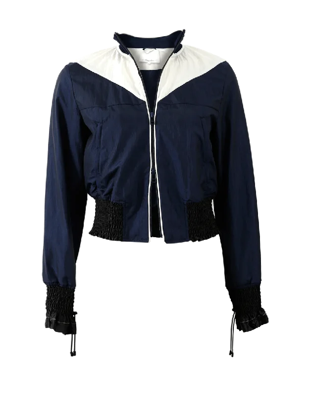 Shop More, Spend Less!Smocked Windbreaker