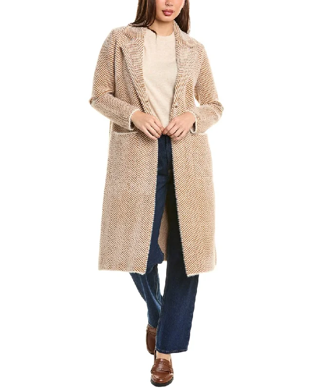 Shop the Hottest Deals!Stella + Lorenzo Herringbone Coat
