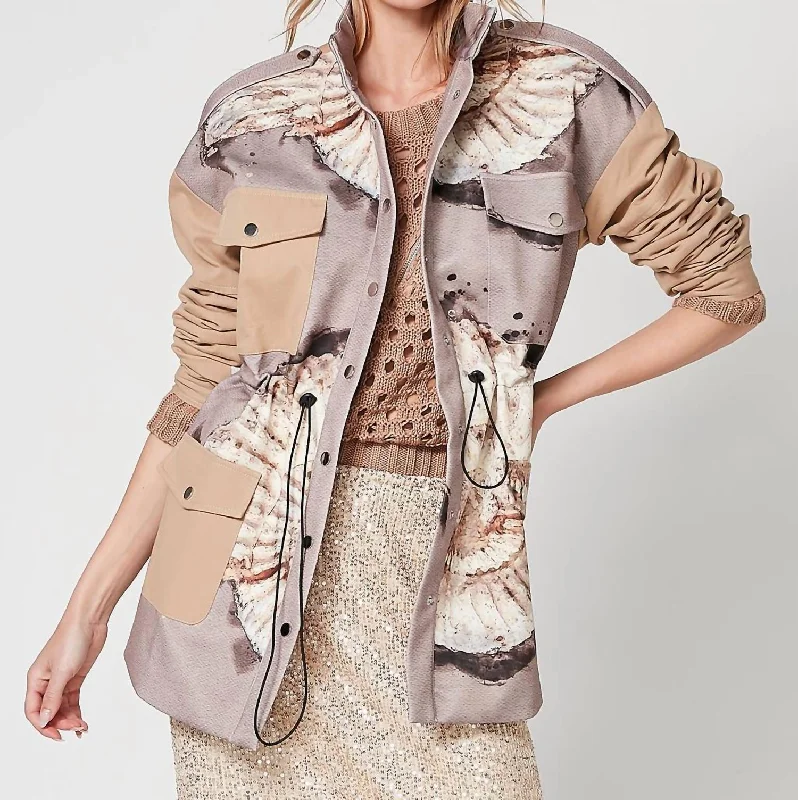 Your Favorite Items on Sale Now!Thora Jacket In Sea San Mix