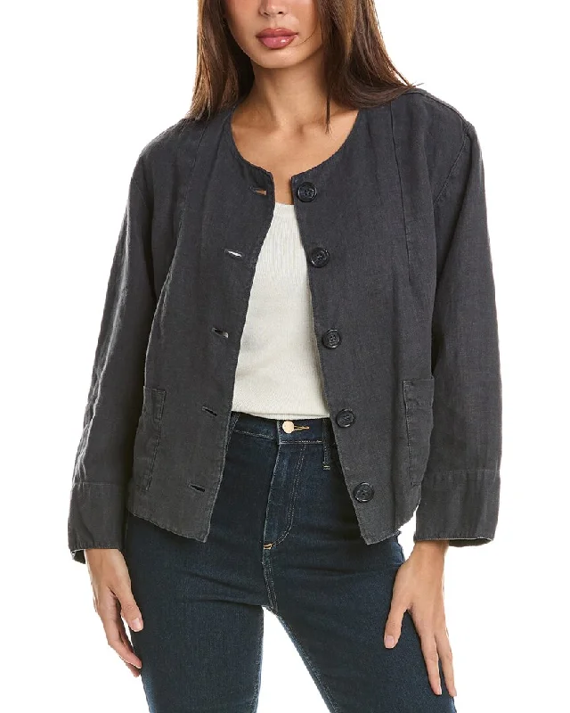 Every Deal is a Steal!Velvet by Graham & Spencer Linen Blazer