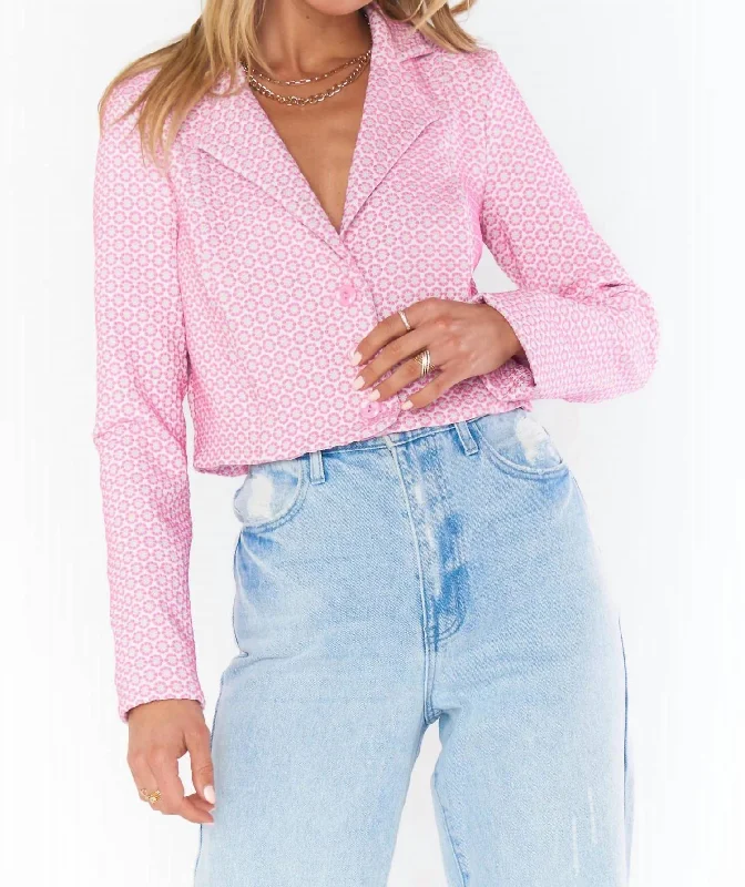 Snag the Best Prices Now!Waldorf Jacket In Daisy Jacquard