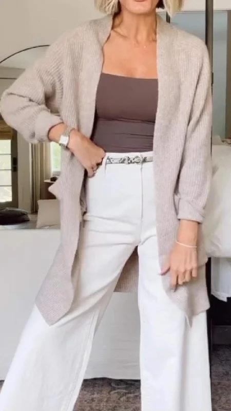Get It Before It’s Gone!Women's Casual Knitted Long Cardigan