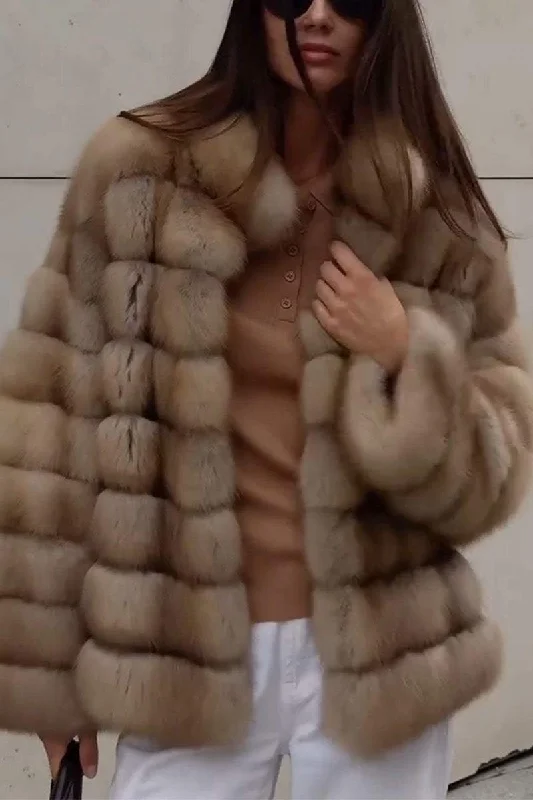 Must-Have Deals Inside!Women's Casual Plush Coat