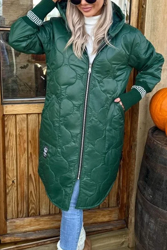 Act Fast – Limited Time Savings!Women's Casual Solid Color Winter Coat