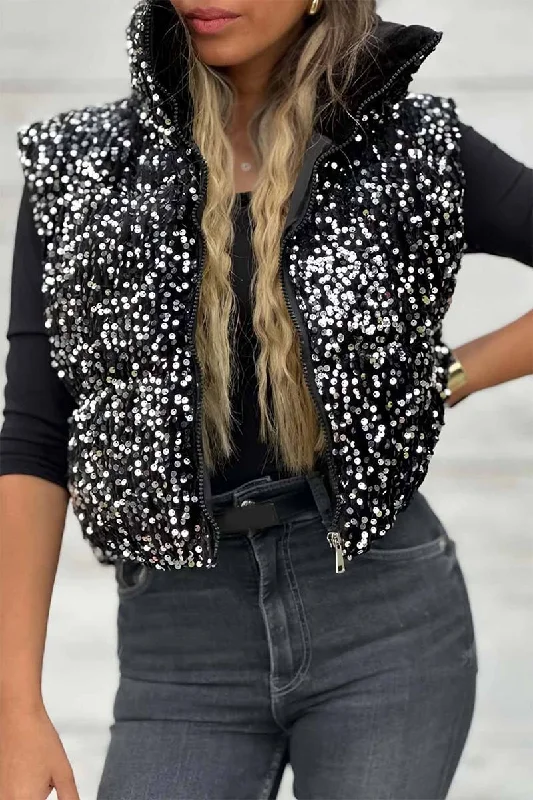 Incredible Savings Inside!Women's Fashion Lapel Sleeveless Short Jacket