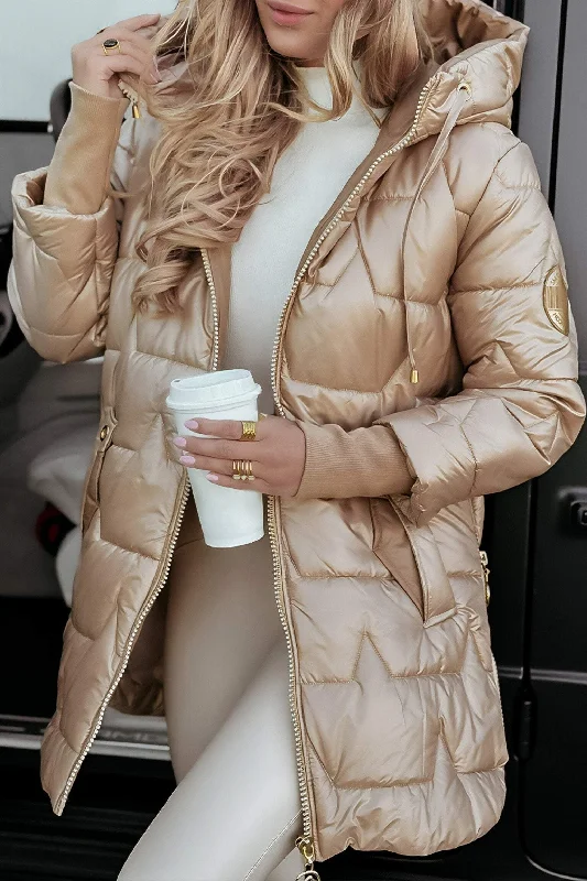 Limited-Time Price Drop!Women's Hooded Long-sleeved Casual Fashion Cotton Coat