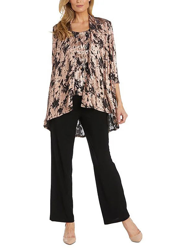 Don’t Wait – Deals Won’t Last!Womens Metallic Polyester One-Button Suit
