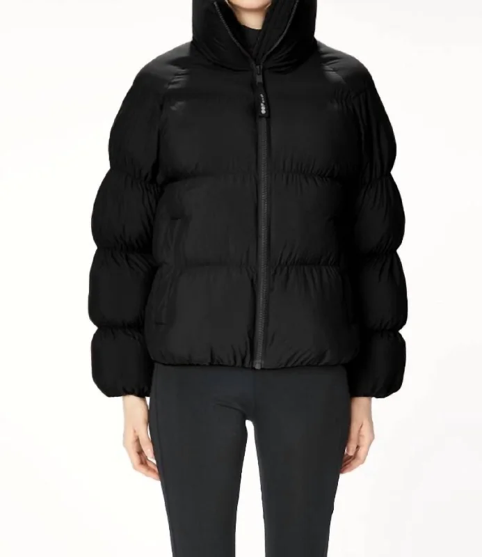 Buy One, Get One Free!Women's Puff Jacket In Black