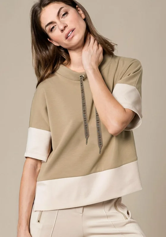 Must-Have Deals Inside!Bianca Ida Colour Block Sweatshirt, Camel