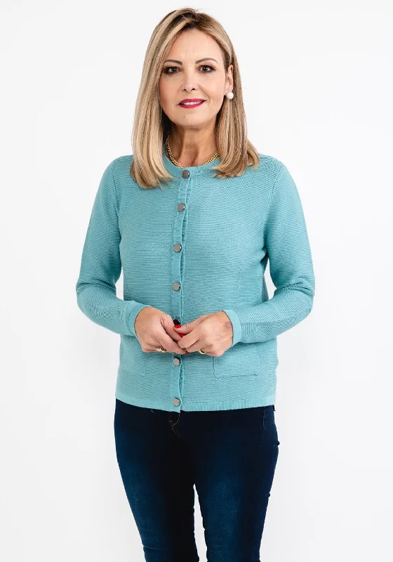 Shop More, Spend Less!Castle of Ireland Ribbed Knit Cardigan, Heather