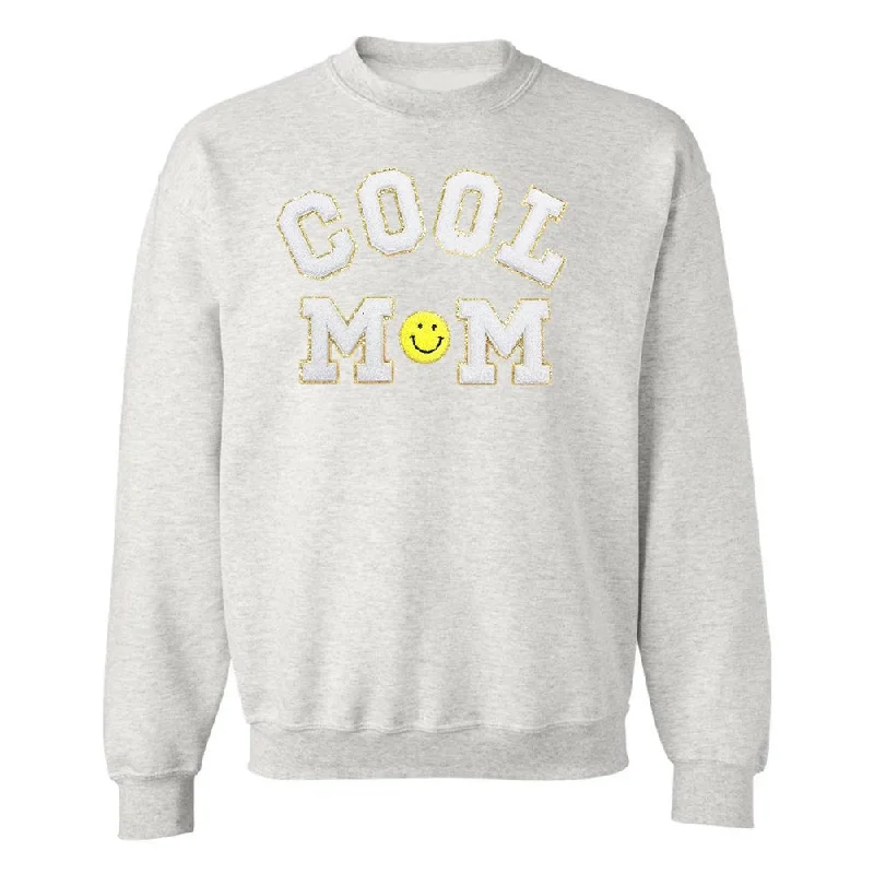Hurry, Sale Ends Soon!Cool Mom Letter Patch Sweatshirt
