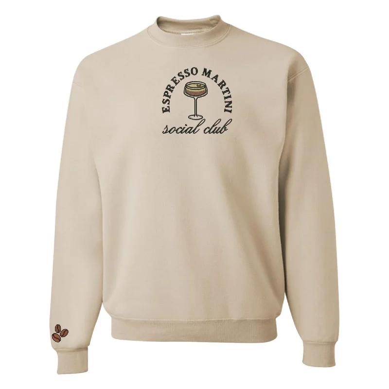 Sale Alert – Get Ready to Shop!'Espresso Martini Social Club' Crewneck Sweatshirt