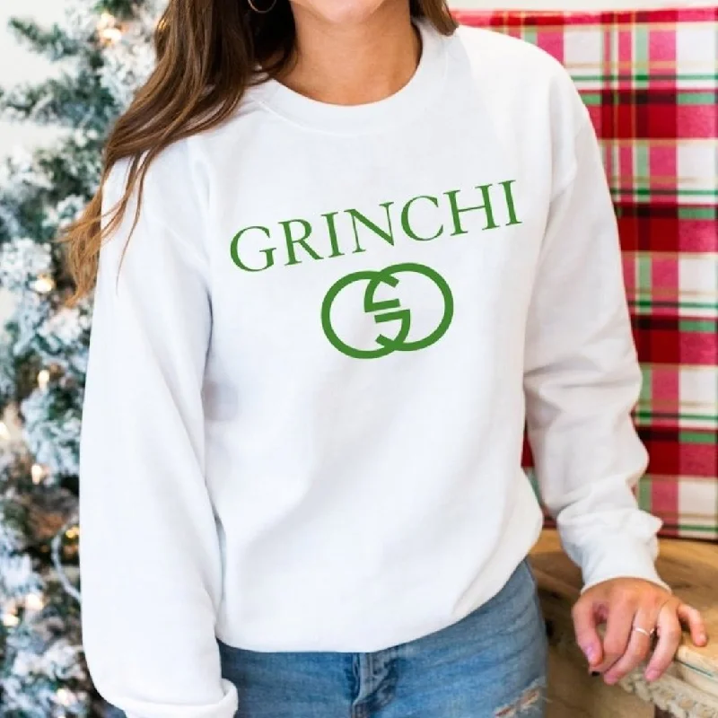 Biggest Sale of the Season!'Grinchi' Crewneck Sweatshirt