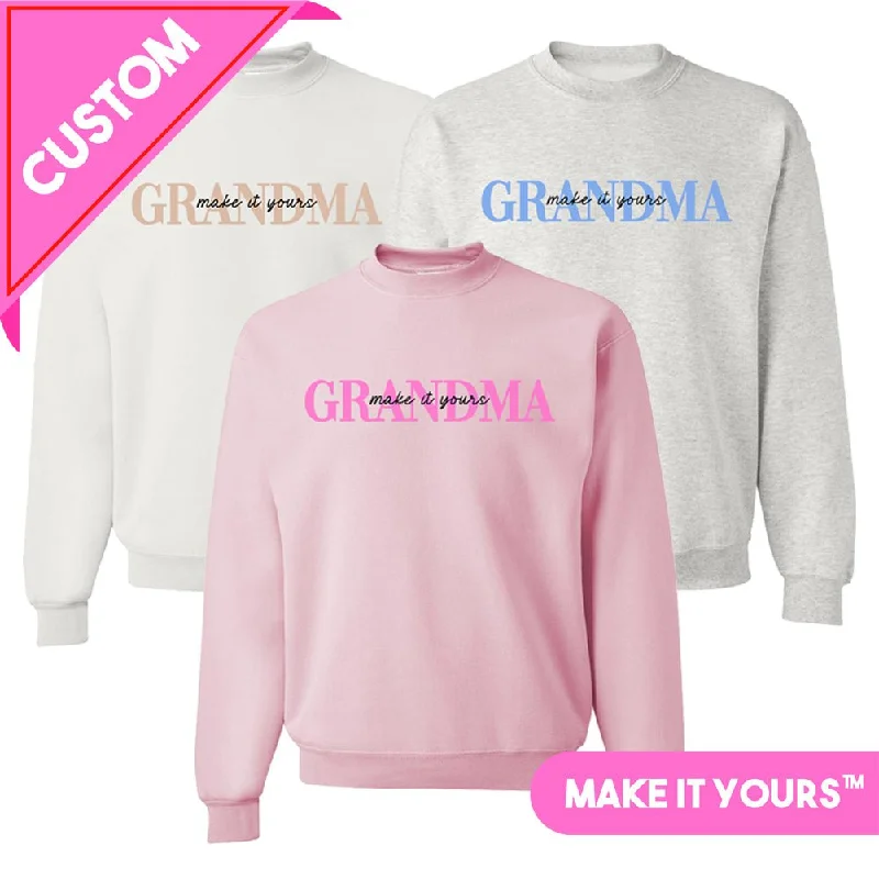 Unlock Huge Savings Now!Make It Yours™ 'Grandma' Crewneck Sweatshirt