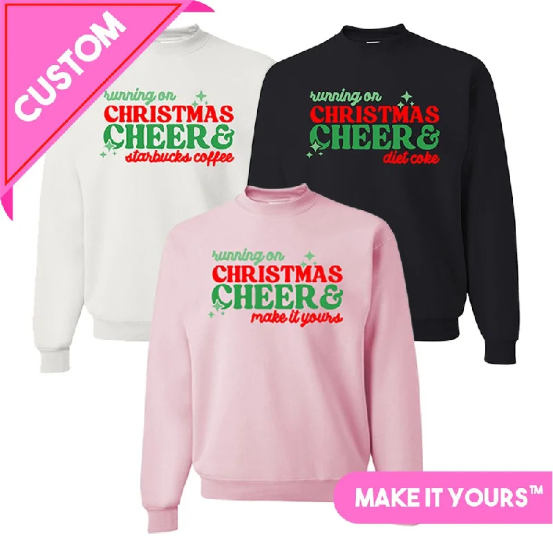 Massive Price Cuts!Make It Yours™ 'Running On...' Crewneck Sweatshirt