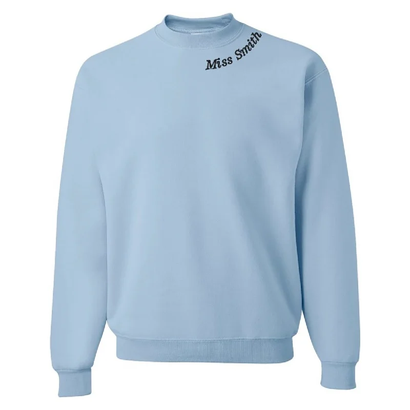The Sale You’ve Been Waiting For!Make It Yours™  Teacher Collar Crewneck Sweatshirt