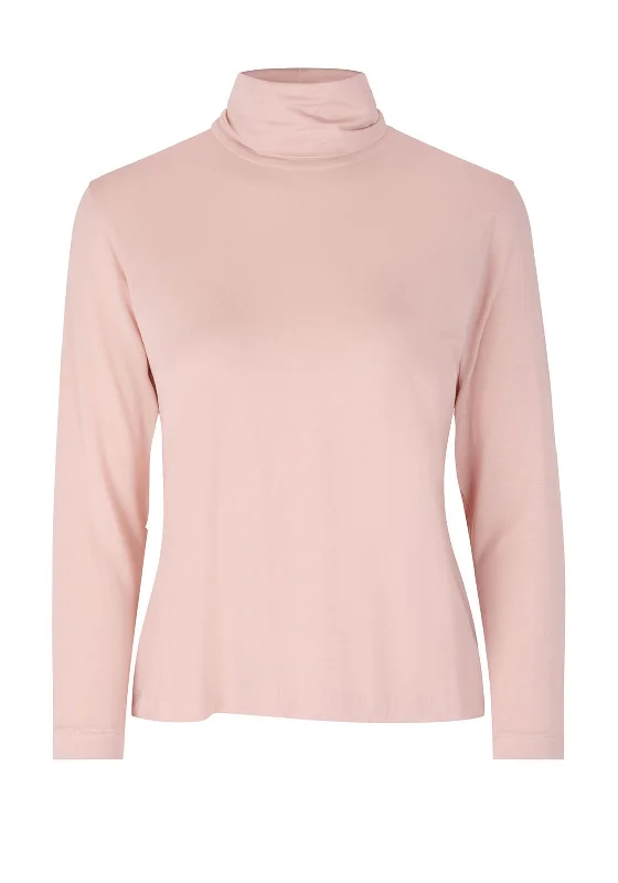 Biggest Sale of the Season!Masai Brunis Turtleneck Top, Rose Smoke