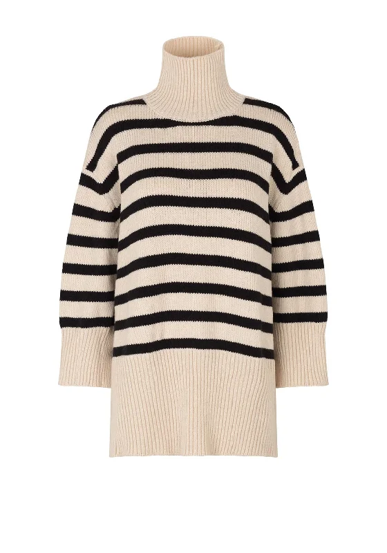 Shop Now and Save!Masai Fabi Striped Jumper, Black and White
