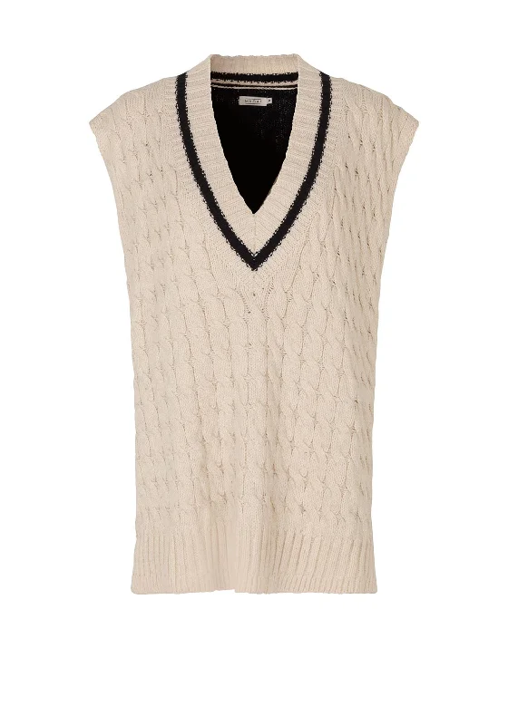 The Best Offers Are Here!Masai Fadime Loose Knit Vest, Neutral