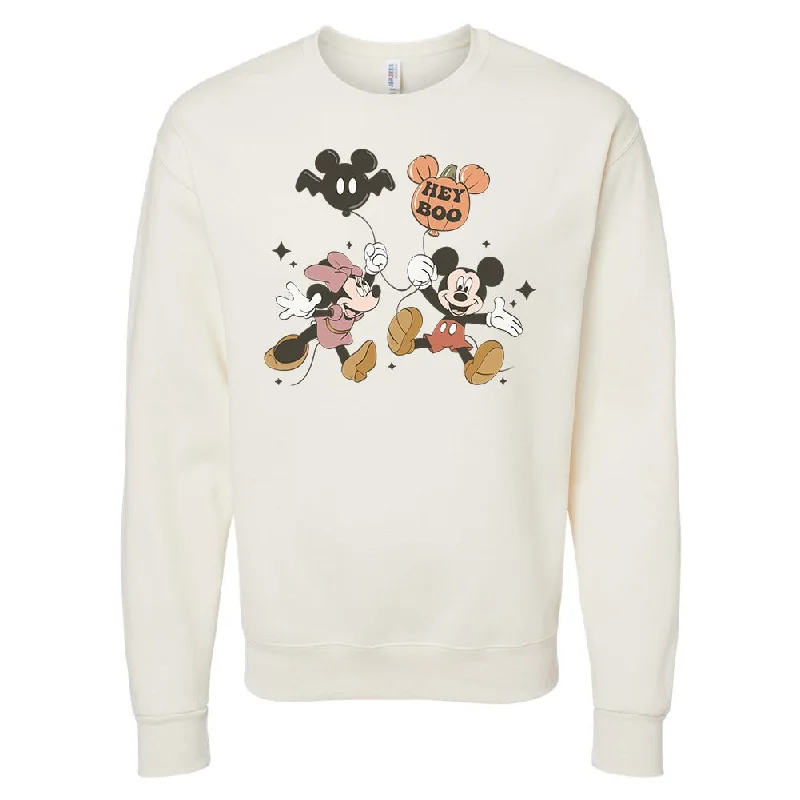 More Discounts, More Joy!'Hey Boo' Crewneck Sweatshirt