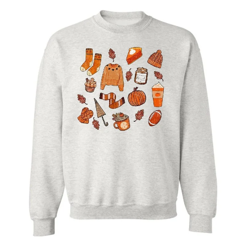 Today’s Deals, Tomorrow’s Regrets!Monogrammed 'Cozy Fall' Crewneck Sweatshirt