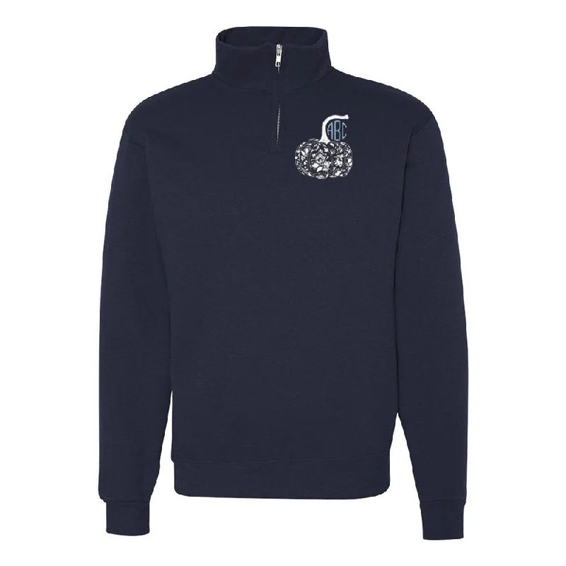 Price Drops You’ll Love!Monogrammed 'Chinoiserie Pumpkin' Quarter Zip Sweatshirt