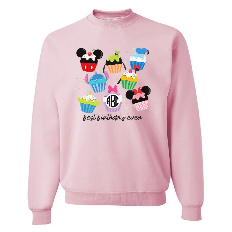 One Day Only – Huge Savings!Monogrammed 'Disney Birthday' Crewneck Sweatshirt