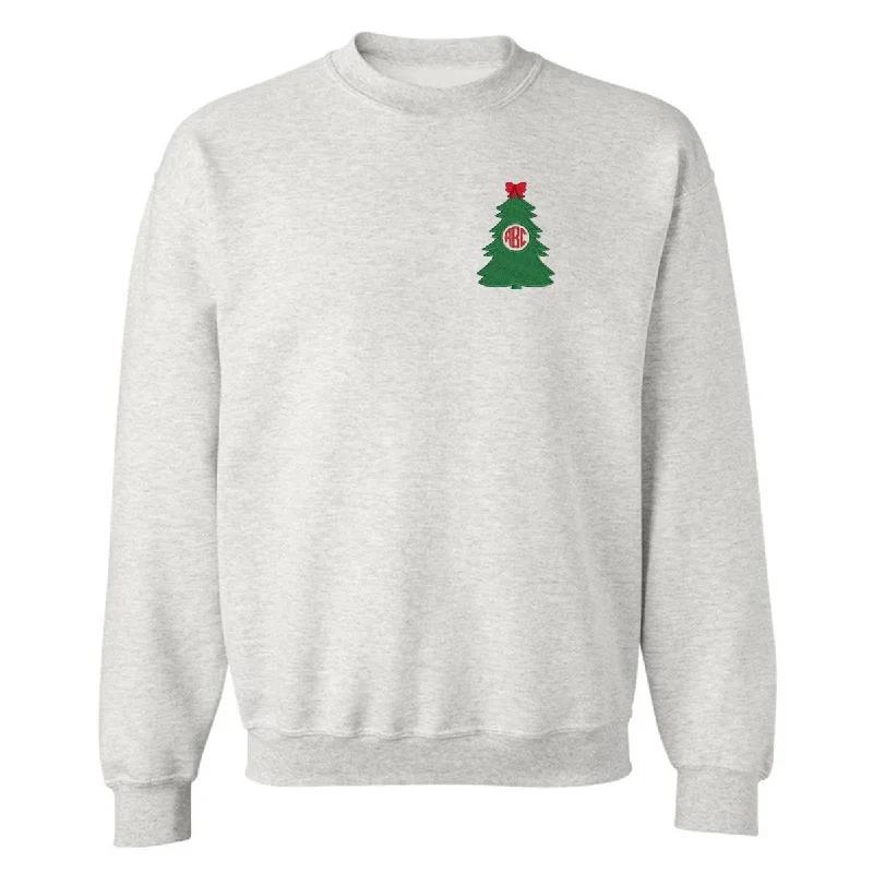 Your Favorite Items on Sale Now!Monogrammed 'Christmas Tree' Crewneck Sweatshirt