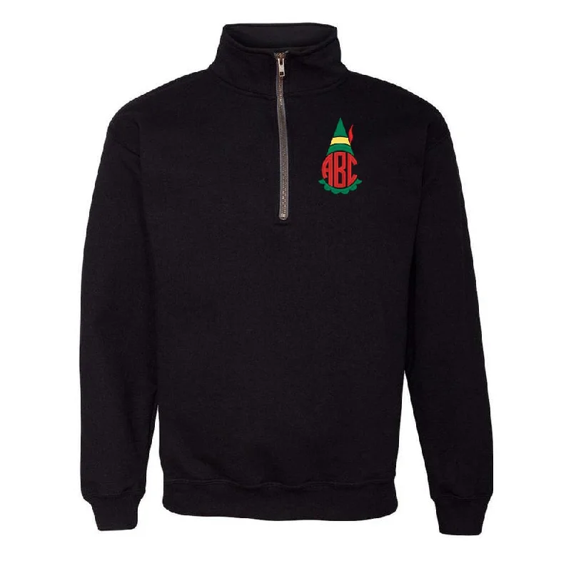 Save More When You Shop More!Monogrammed Elf Quarter Zip Sweatshirt