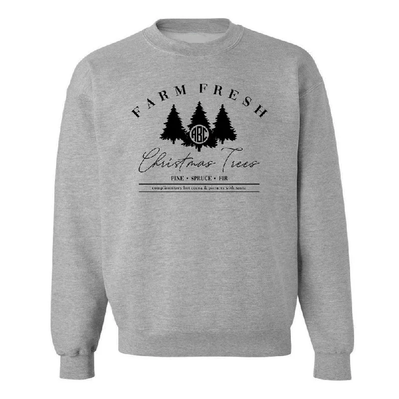 Special Offer – Act Fast!Monogrammed 'Farm Fresh Christmas Trees' Crewneck Sweatshirt Special Offer – Act Fast!Monogrammed 'Farm Fresh Christmas Trees' Crewneck Sweatshirt