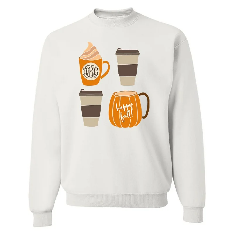 Shop Early, Save Big!Monogrammed 'Happy Fall' Crewneck Sweatshirt