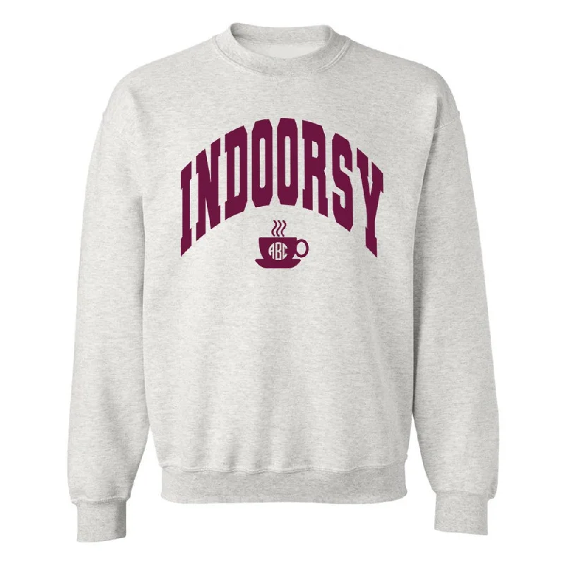 Exclusive Deals Just for You!Monogrammed 'Indoorsy' Crewneck Sweatshirt