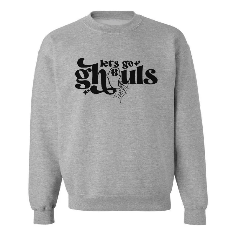 Exclusive Savings This Week!Monogrammed 'Let's Go Ghouls' Crewneck Sweatshirt