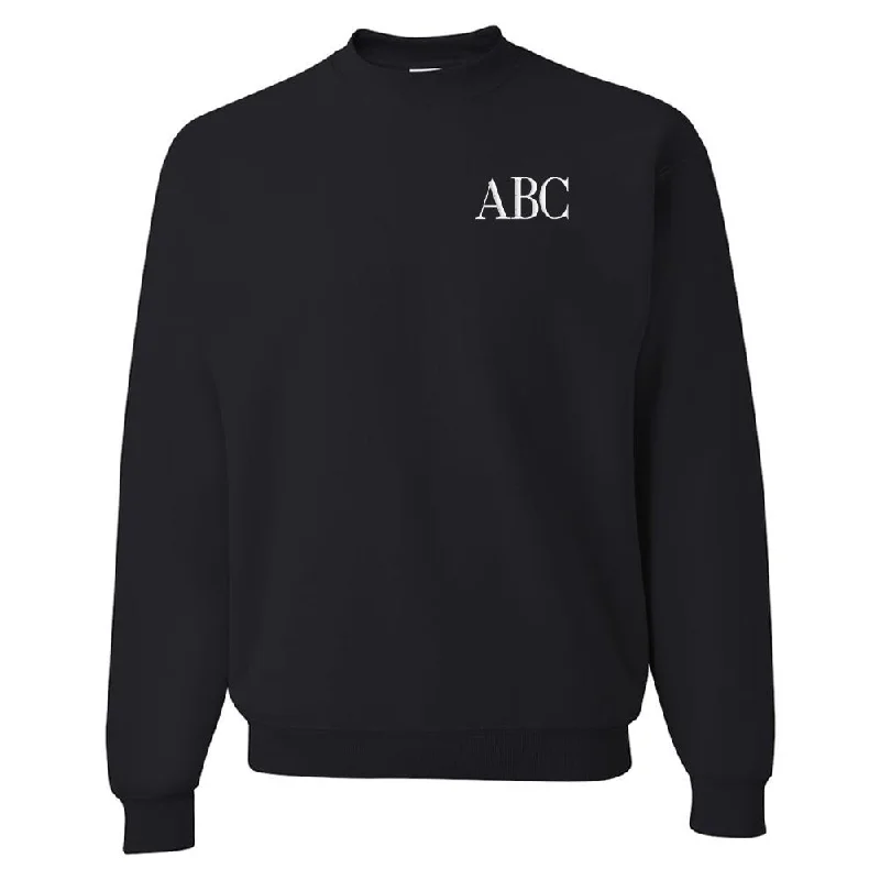 Get the Best for Less!Initialed Crewneck Sweatshirt
