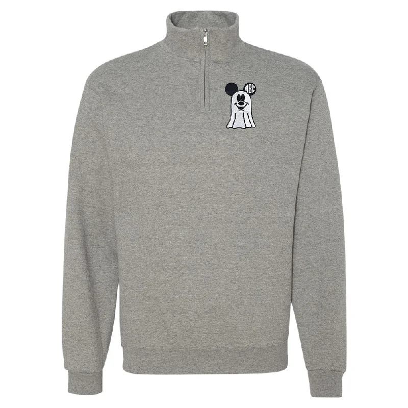 Get More for Less!Monogrammed Mickey Ghost Quarter Zip Sweatshirt