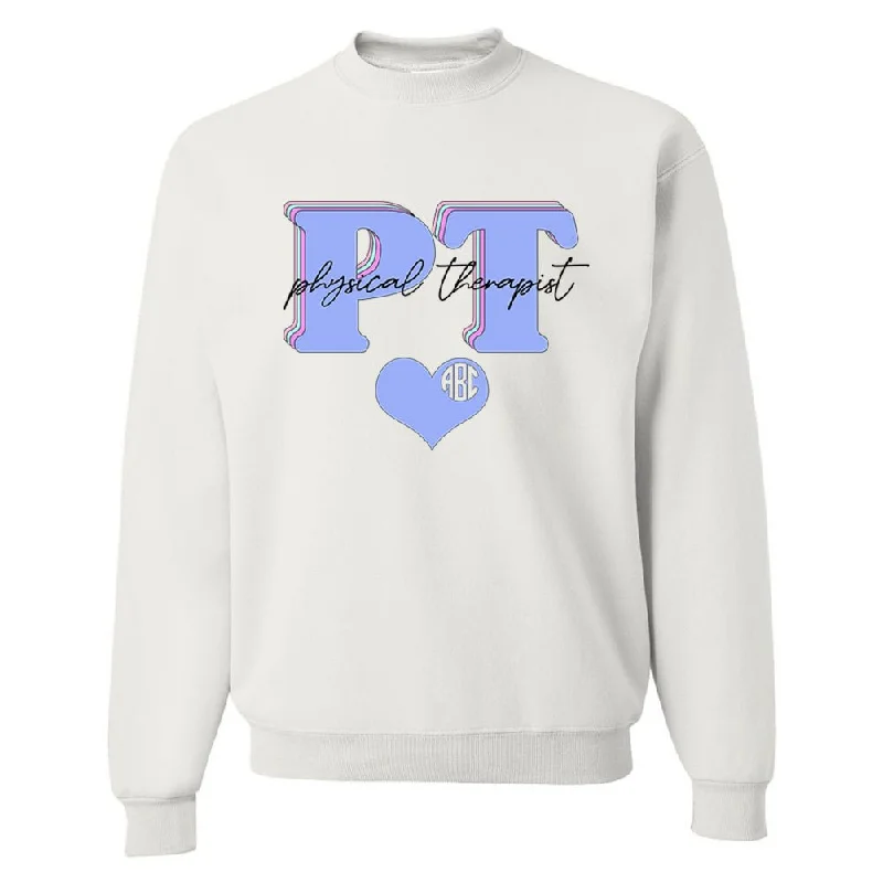 Buy More, Pay Less!Monogrammed 'Physical Therapist' Crewneck Sweatshirt