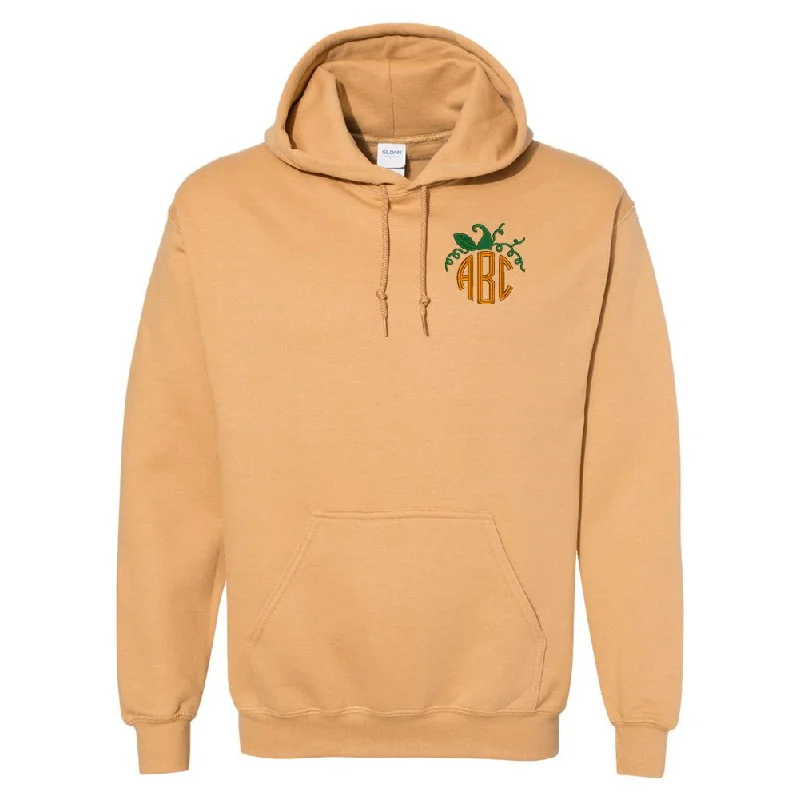 Your Best Deals Are Here!Monogrammed Pumpkin Hooded Sweatshirt
