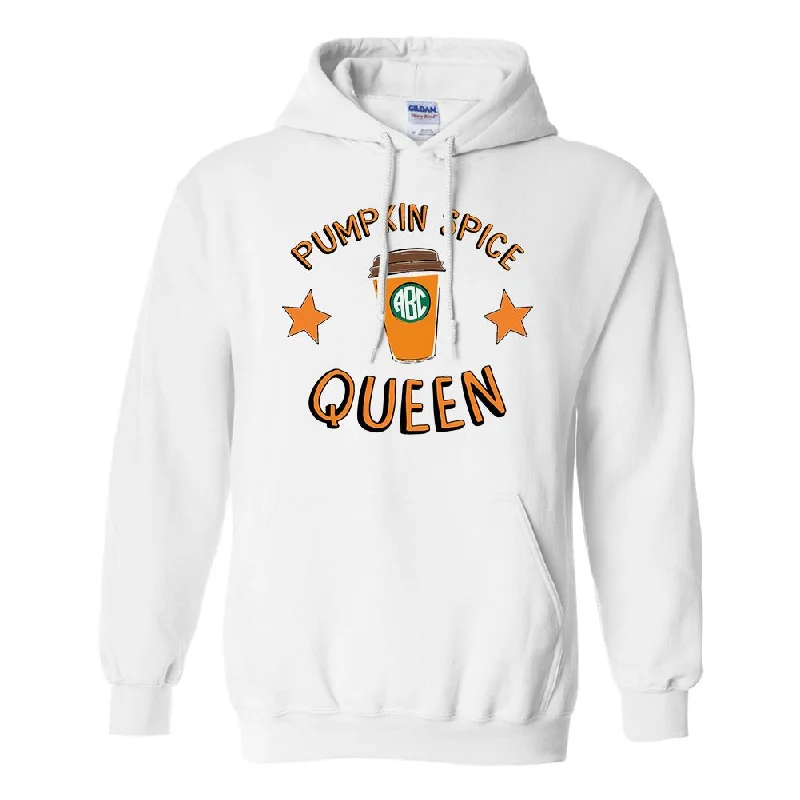 Best Offers of the Month!Monogrammed 'Pumpkin Spice Queen' Hoodie